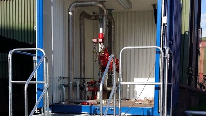 Varme og Bad Narvik Sprinkleranlegg på LKAB